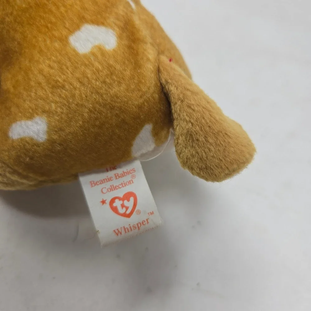 Ty Beanie Babies Lot of 6 Osito Snip Whisper Seaweed Jumpshot Kaleidoscope Plush